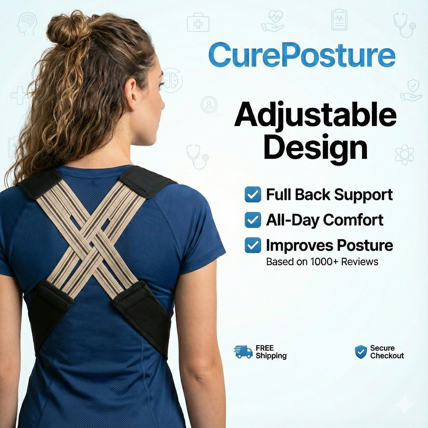 CurePosture™ — The Smart Posture Corrector