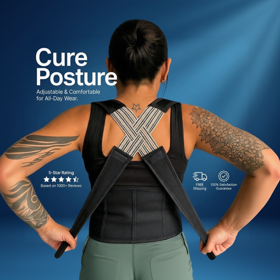 CurePosture™ — The Smart Posture Corrector